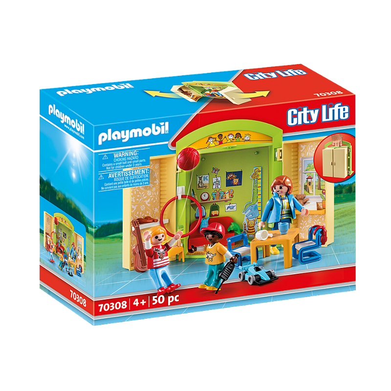 PLAYMOBIL  PLAYBOX ASILO 70308