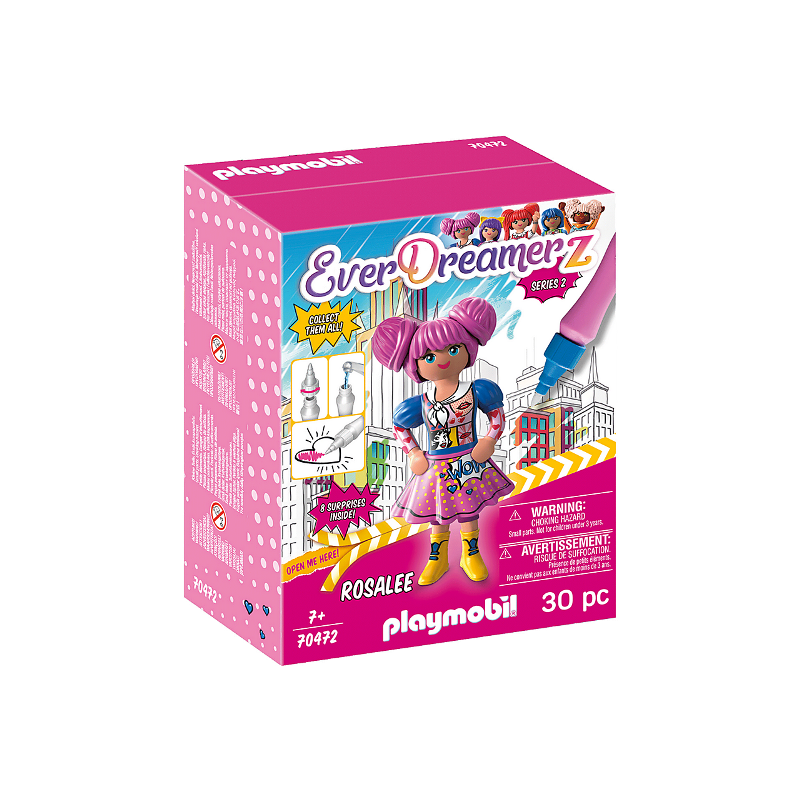 PLAYMOBIL EVERDREAMERZ ROSALEE COMIC WORLD 70472