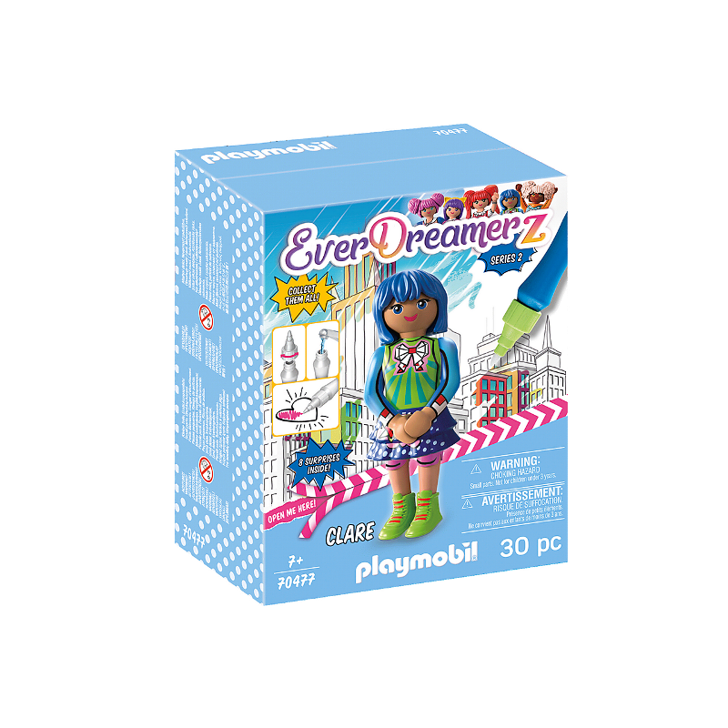 PLAYMOBIL EVERDREAMERZ CLARE COMIC WORLD 70477