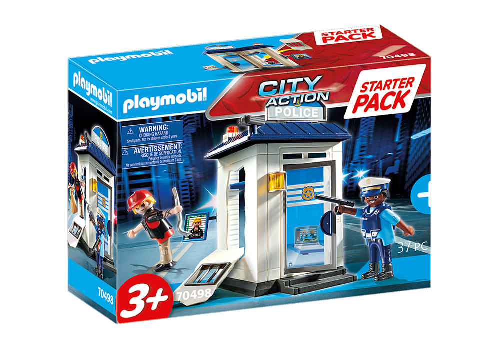 PLAYMOBIL  STARTER PACK POLIZIA 70498