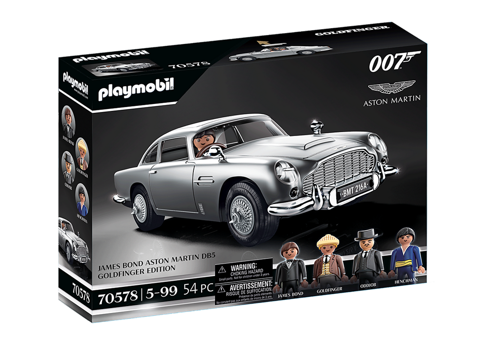 PLAYMOBIL  JAMES BOND ASTON MARTIN DB5 – GOLDFINGER EDITION 70578