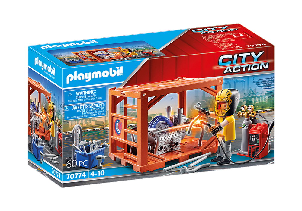 PLAYMOBIL  SALDATORE CON FIAMMA OSSIDRICA 70774