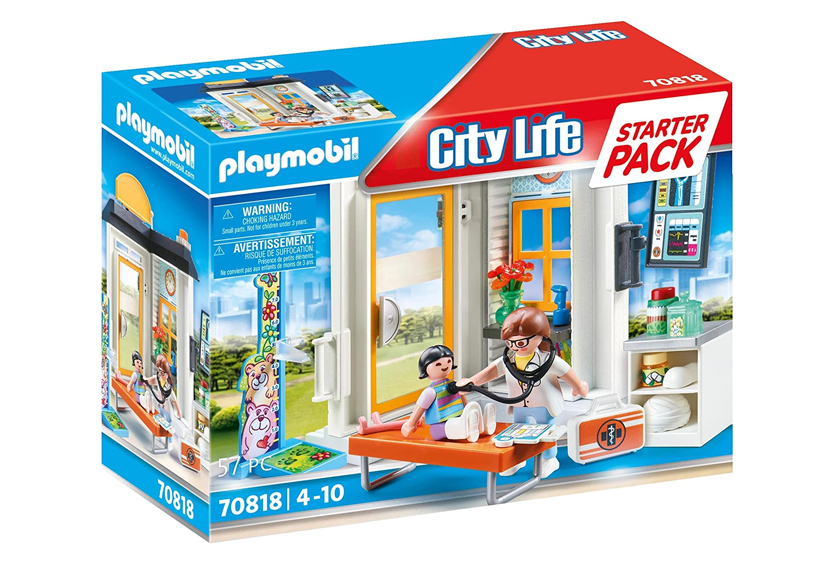 PLAYMOBIL STARTER PACK PEDIATRA 70818
