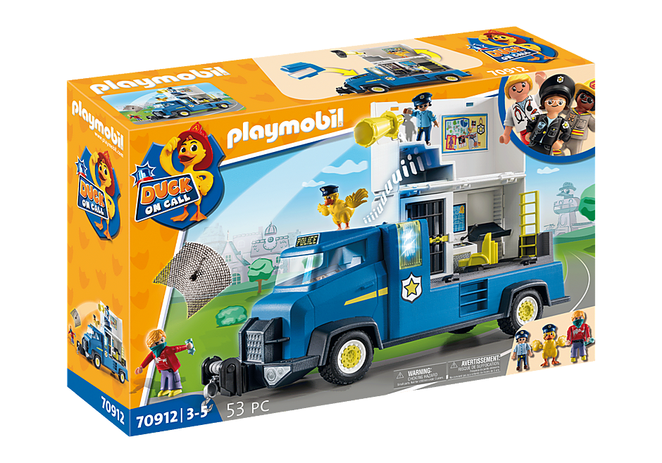 PLAYMOBIL DUCK ON CALL FURGONE DELLA POLIZIA 70912