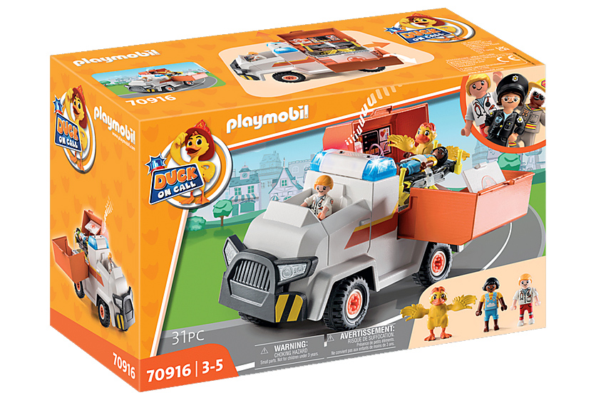 PLAYMOBIL DUCK ON CALL AUTO MEDICA 70916