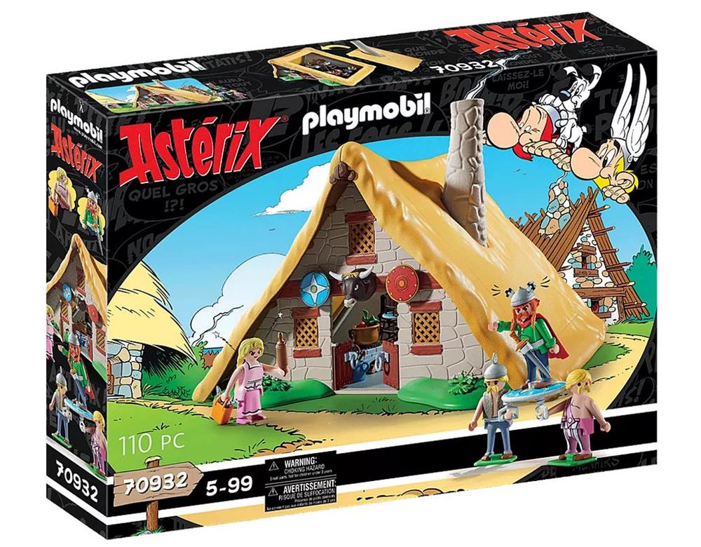 PLAYMOBIL ASTERIX CAPANNA DI ABRARACOURCIX 70932