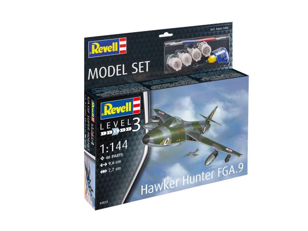 REVELL SET DI MODELLI HAWKER HUNTER FGA.9 63833