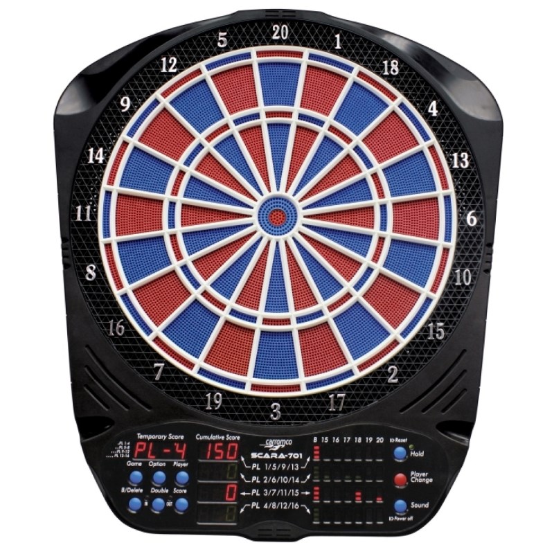 CARROMCO ELECTR. DARTBOARD - SCARA-701, 2row distance 92916<br /><br />