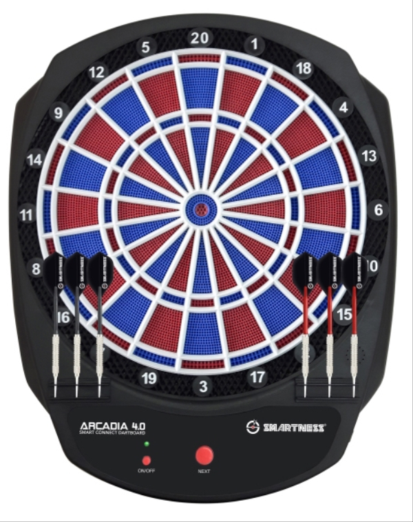 CARROMCO SMARTNESS SMART CONNECT DARTBOARD ARCADIA 4.0 94011<br /><br />