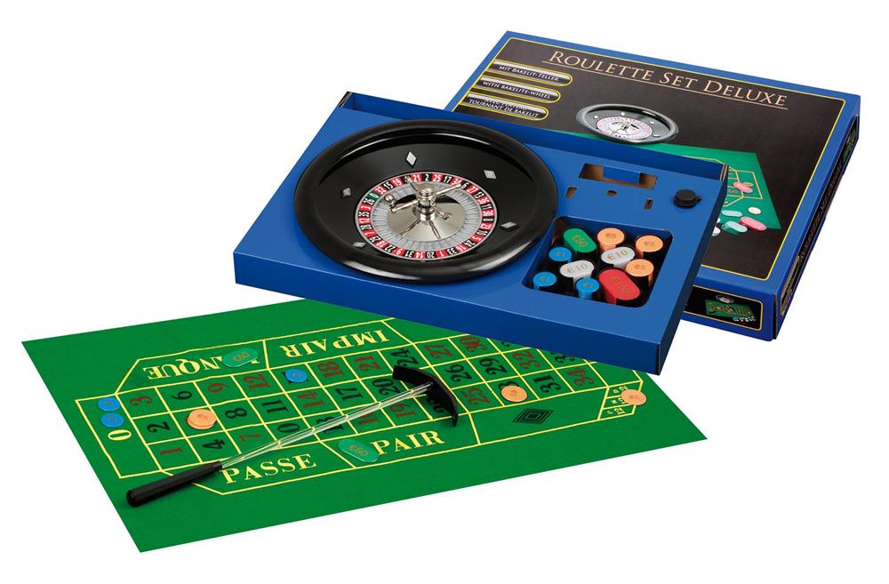 PHILOS SET DI ROULETTE, DELUXE, CON PIASTRA IN PLASTICA 3700