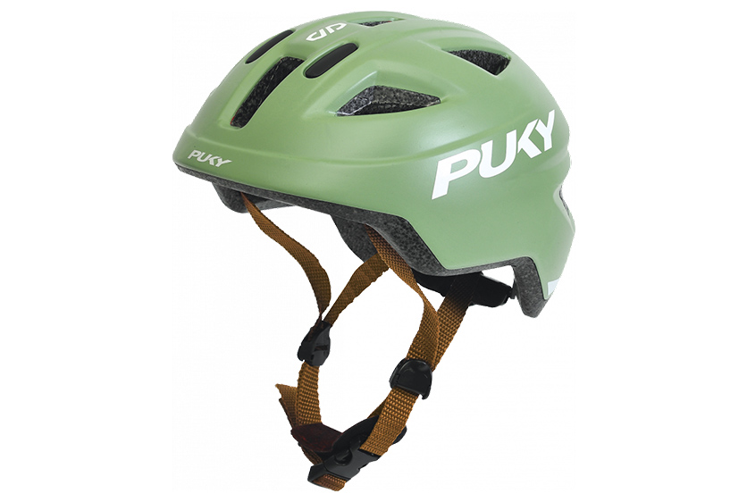 PUKY CASCO DA BICICLETTA PH8 TAGLIA SMALL RETRO GREEN 9598