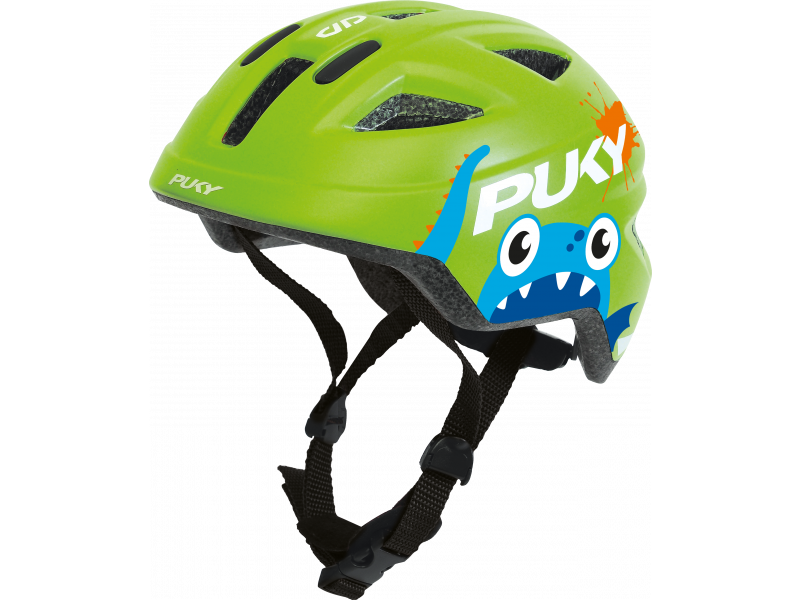 PUKY CASCO DA BICICLETTA PH8 PRO TAGLIA S KIWI MONSTER 9599