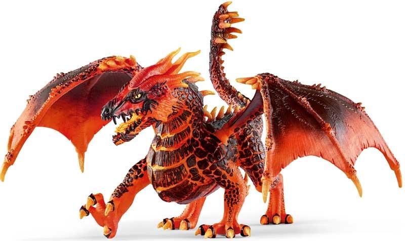 SCHLEICH ELDRADOR DRAGO DELLA LAVA 70138