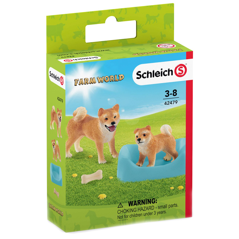 SCHLEICH FARM LIFE CANI SHIBA INU 42479