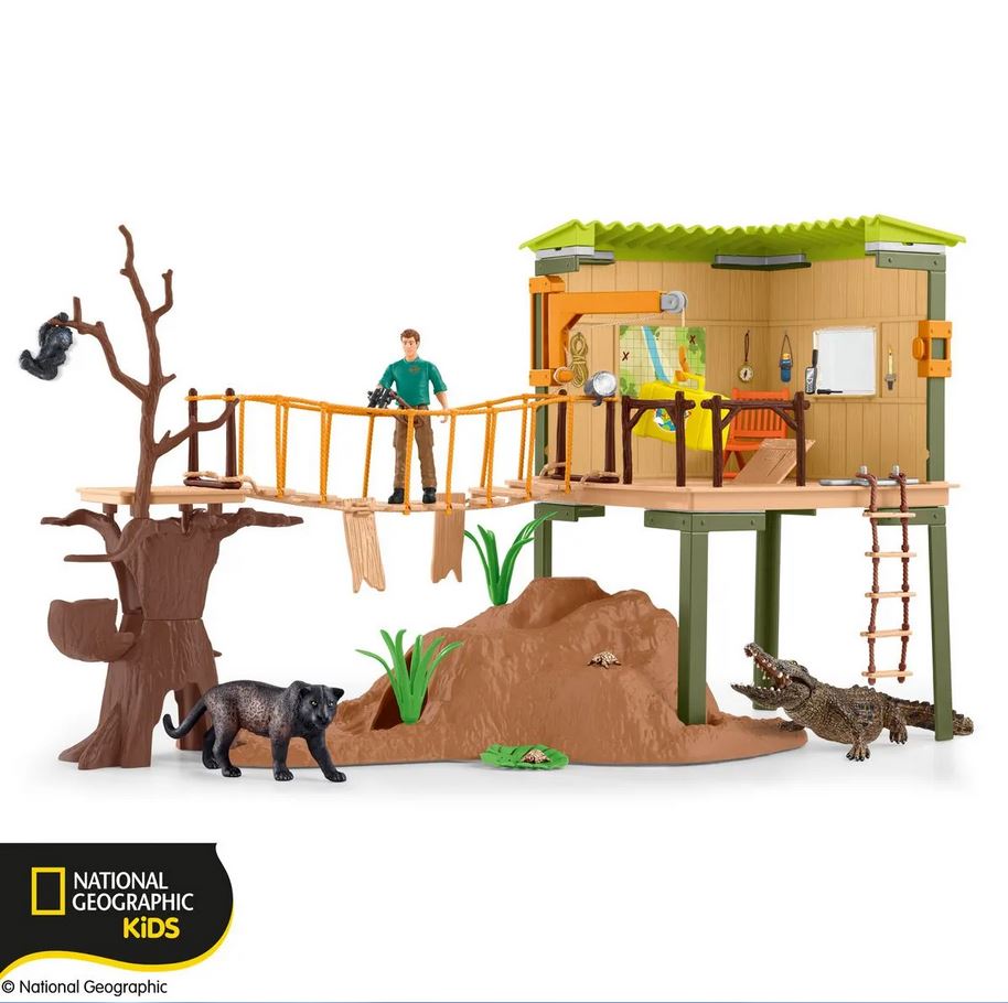 SCHLEICH WILD LIFE STAZIONE AVVENTURA CON RANGER 42507