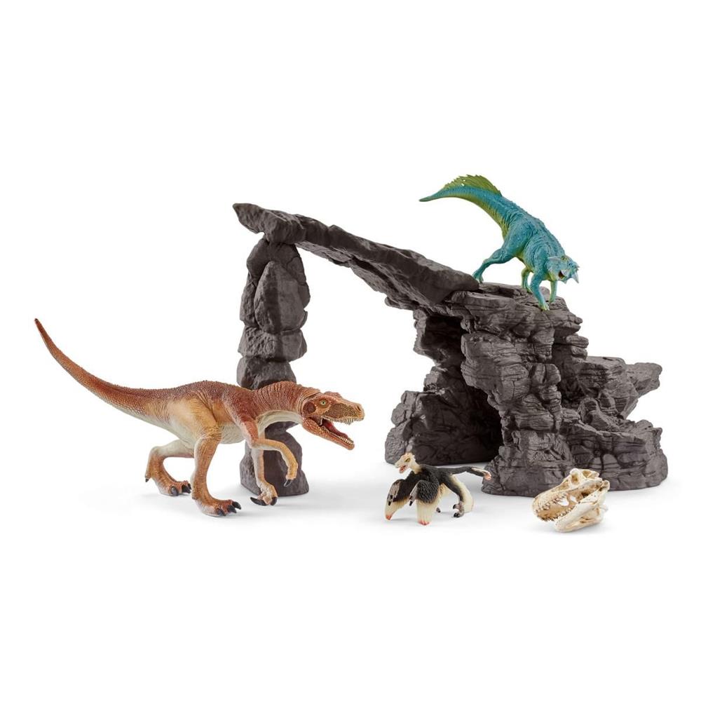 SCHLEICH SET DINOSAURI CON GROTTA 41461