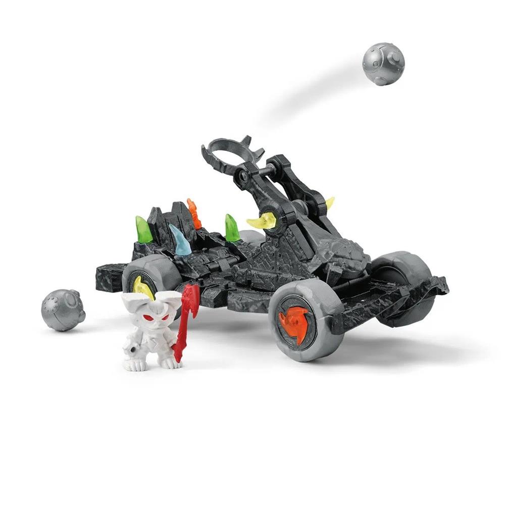 SCHLEICH CATAPULTA CON MINI CREATURE 42618