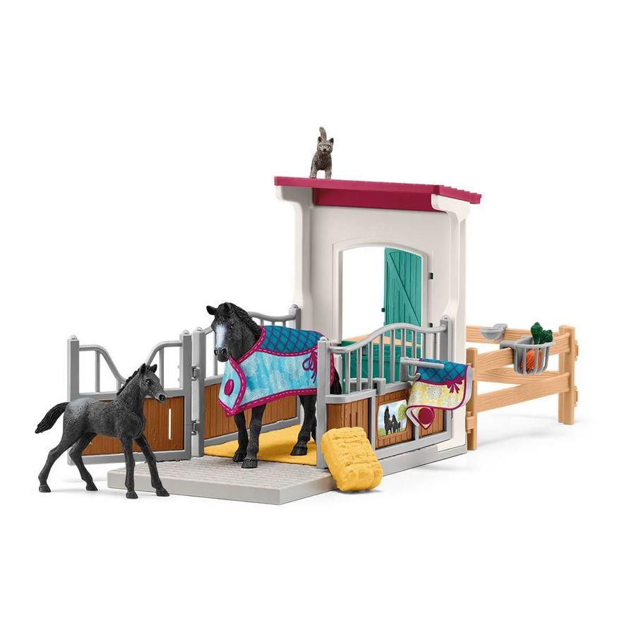 SCHLEICH BOX CON GIUMENTA E PULEDRO 42611