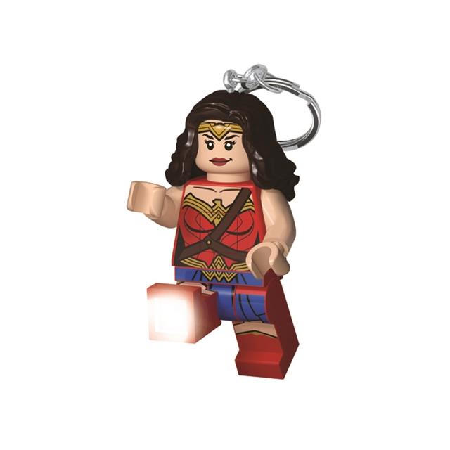 PORTACHIAVI WONDER WOMAN - LEGO LED KEYLIGHT SERIE DC SUPER HEROES