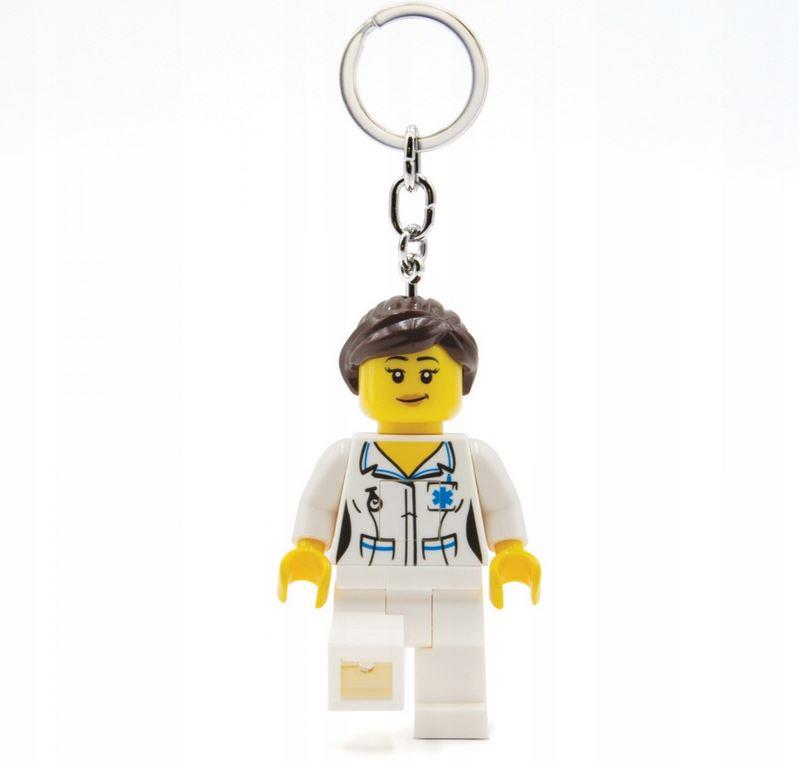 PORTACHIAVI INFERMIERA - LEGO LED KEYLIGHT SERIE MEDICI