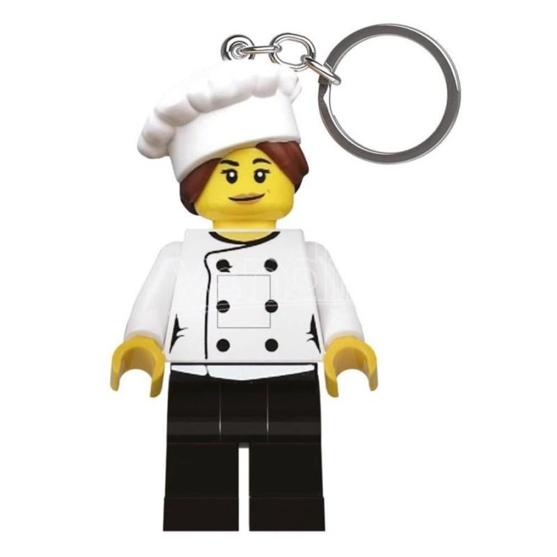 PORTACHIAVI CHEF GIRL - LEGO LED KEYLIGHT