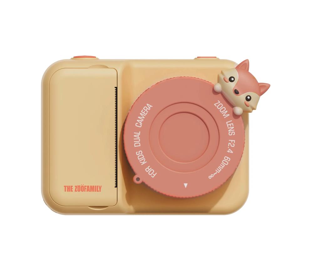 THE ZOOFAMILY ZOO PRINT FOX - FOTOCAMERA PER BAMBINI