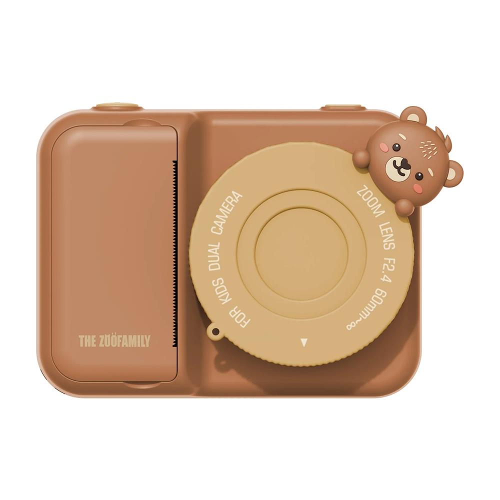THE ZOOFAMILY ZOO PRINT BEAR - FOTOCAMERA PER BAMBINI