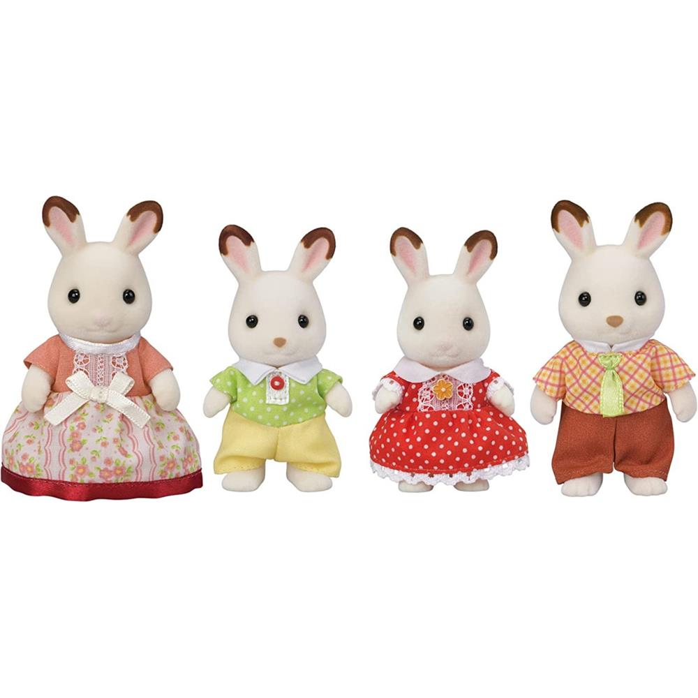 SYLVANIAN FAMILIES FAMIGLIA CONIGLIO CIOCCOLATO 5655