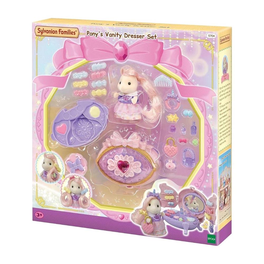 SYLVANIAN SET VANITY DEI PONY 5704