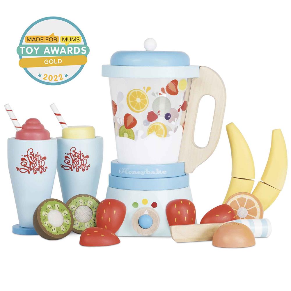 LE TOY VAN SET FRULLATORE CON BICCHIERI E FRUTTA TV296