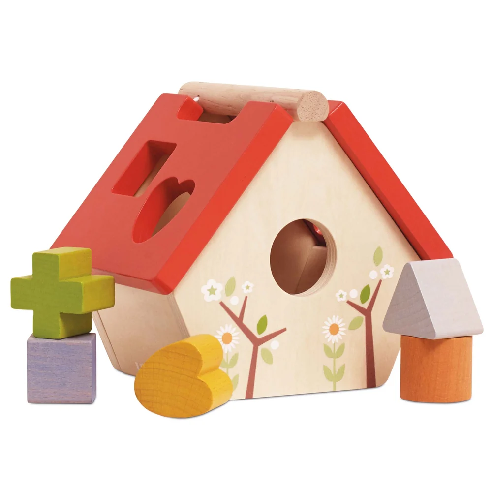 LE TOY VAN CASETTA DEGLI UCCELLI CON FORME PL085