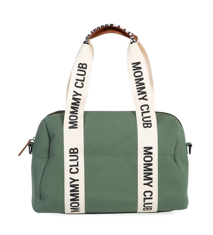 CHILDHOME BORSA MOMMY CLUB SIGNATURE TELA VERDE