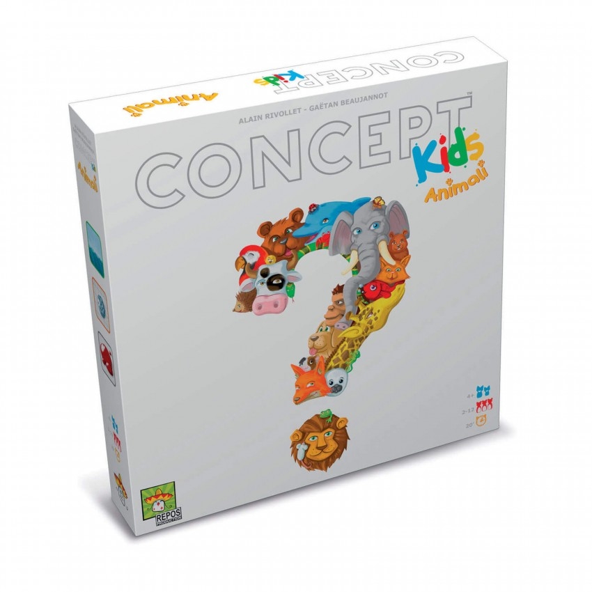 ASMODEE 8642 CONCEPT KIDS ANIMALI