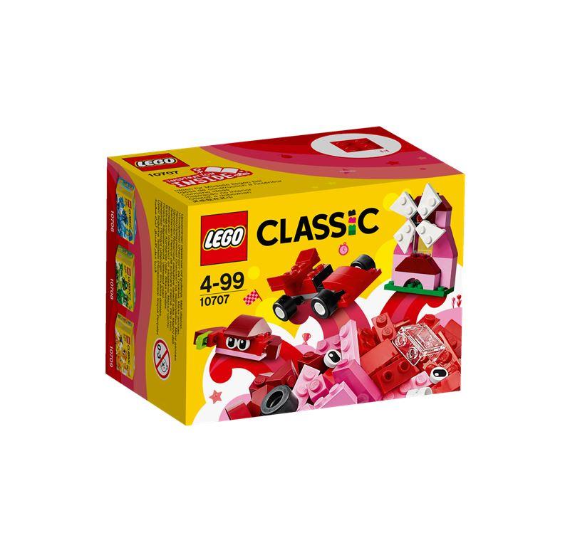 LEGO CLASSIC SCATOLA DELLA CREATIVITA' ROSSA 10707