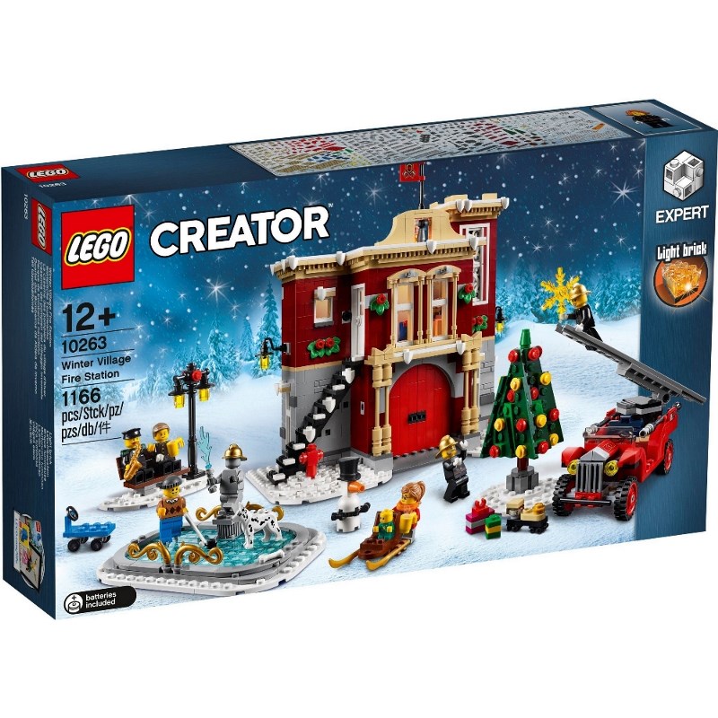 LEGO CREATOR EXPERT CASERMA DEI POMPIERI DEL VILLAGGIO INVERNALE 10263