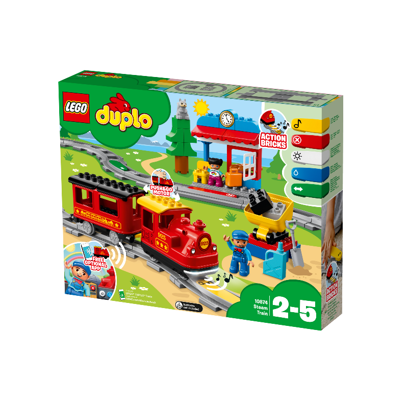 LEGO DUPLO TRENO A VAPORE 10874