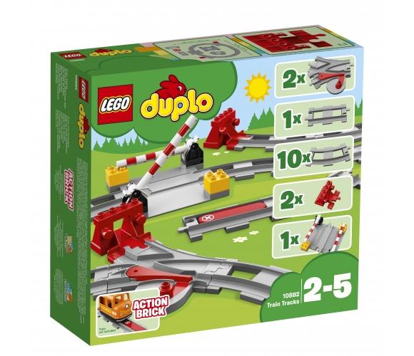 LEGO DUPLO BINARI FERROVIARI 10882<br />