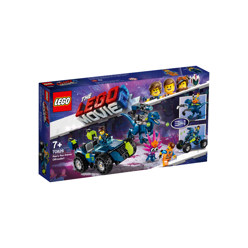 LEGO MOVIE IL FUORISTRADA REX-TREMO DI REX 70826 GIOCHI DI CLEM