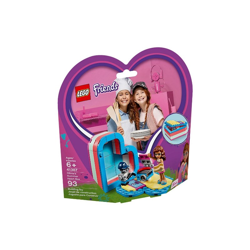 LEGO FRIENDS SCATOLA DEL CUORE DELL'ESTATE DI OLIVIA 41387