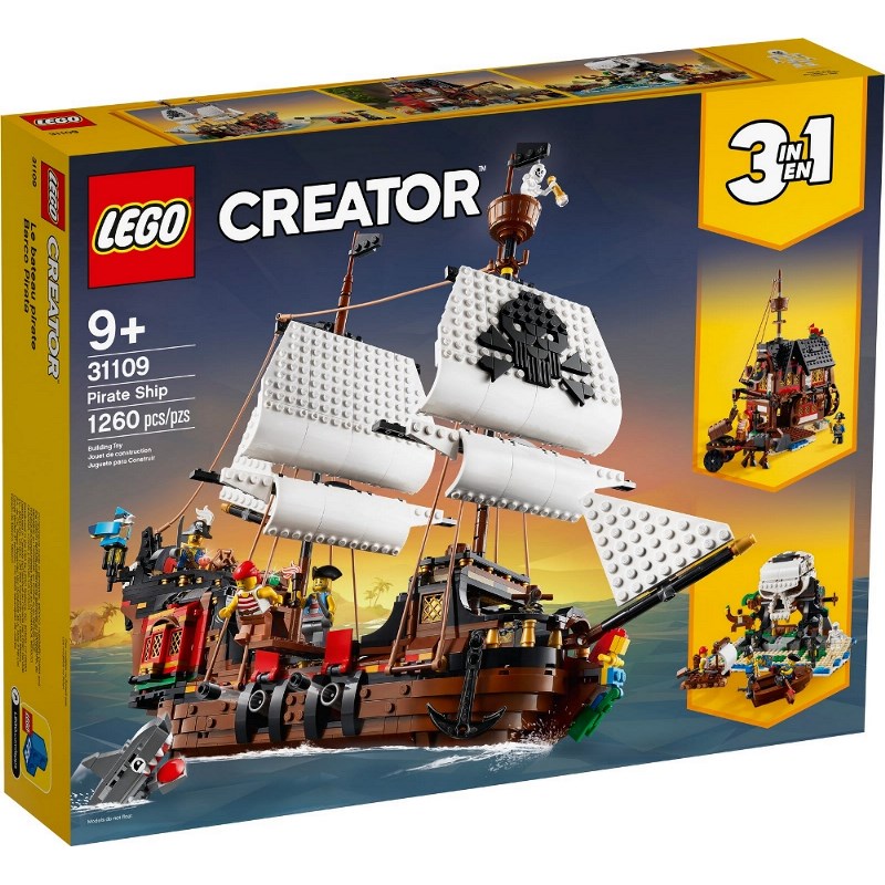 LEGO CREATOR GALEONE DEI PIRATI 31109