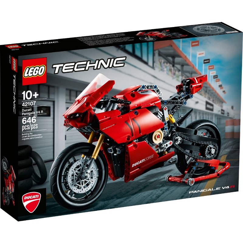 LEGO TECHNIC DUCATI PANIGALE V4 R 42107