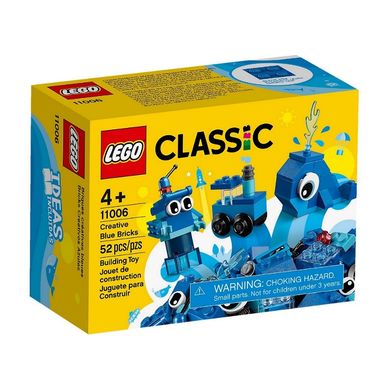 LEGO CLASSIC MATTONCINI BLU CREATIVI 11006