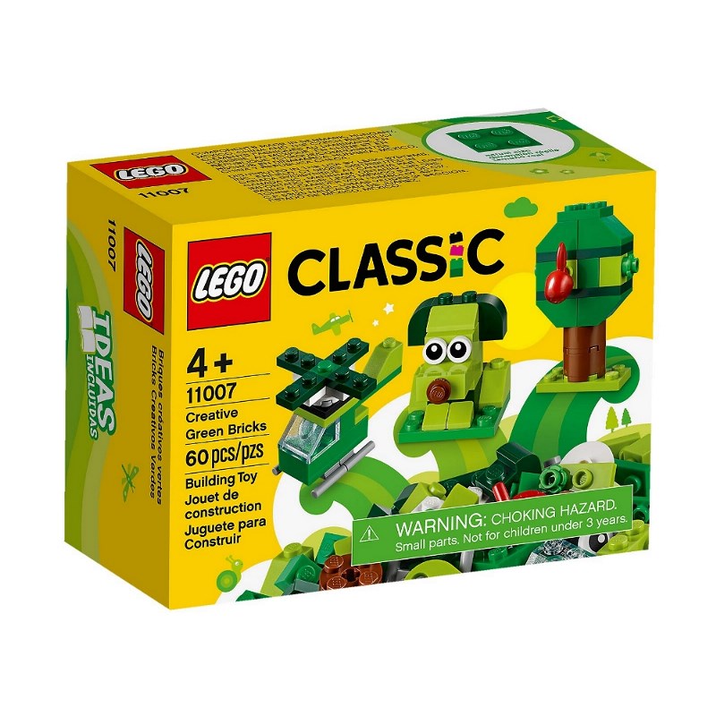 LEGO CLASSIC MATTONCINI VERDI CREATIVI 11007