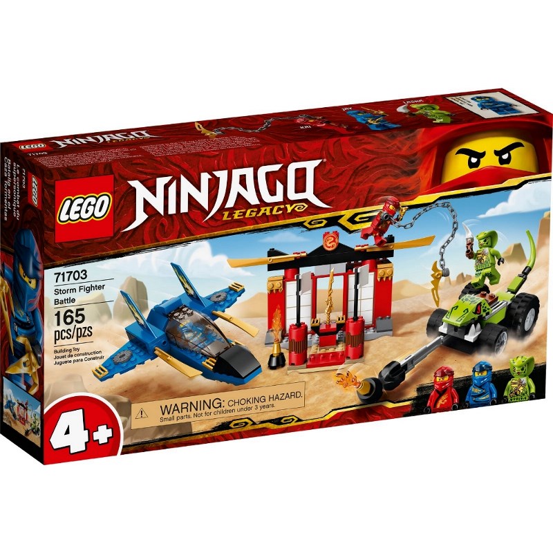 LEGO NINJAGO BATTAGLIA SULLO STORM FIGHTER 71703