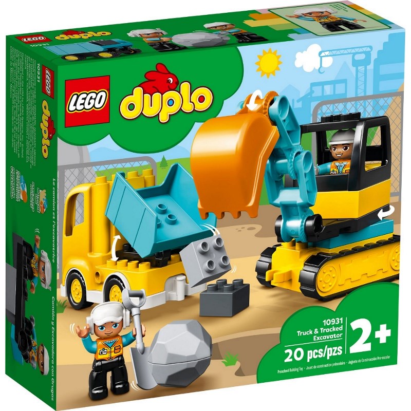 LEGO DUPLO CAMION E SCAVATRICE CINGOLATA 10931