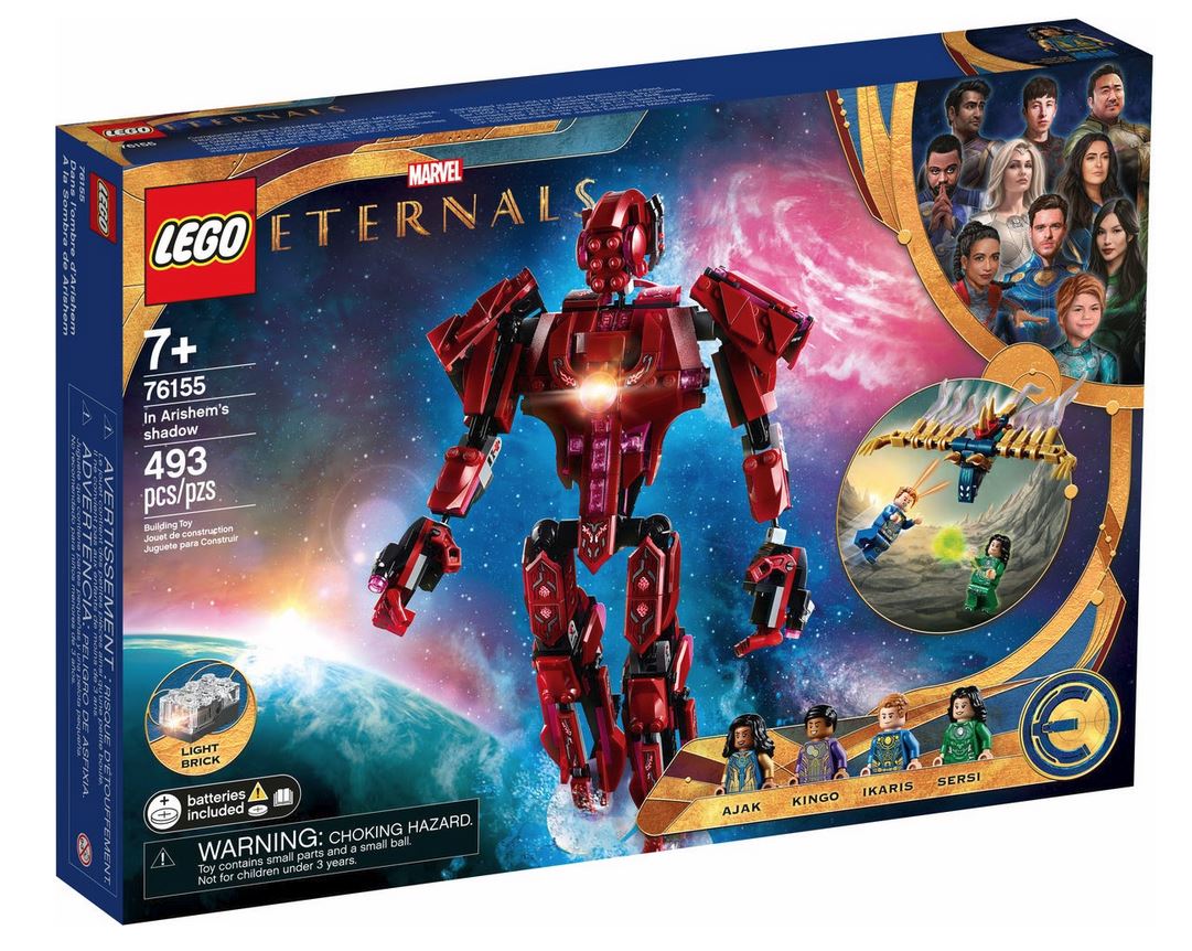 LEGO SUPER HEROES LEGO MARVEL: GLI ETERNALS ALL'OMBRA DI ARISHEM 76155