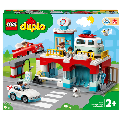 LEGO DUPLO AUTORIMESSA E AUTOLAVAGGIO 10948