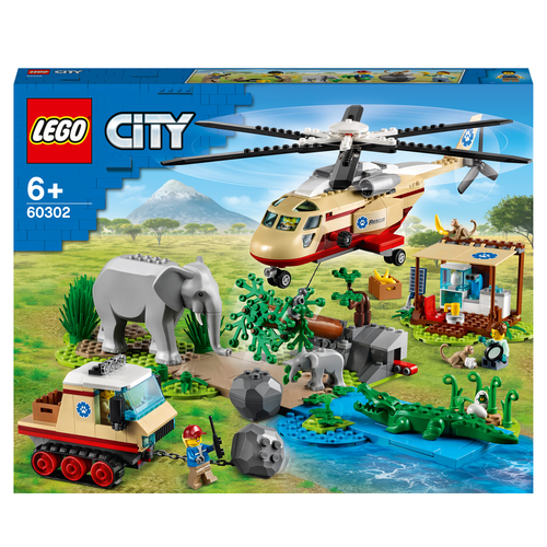 LEGO CITY OPERAZIONE DI SOCCORSO ANIMALE 60302