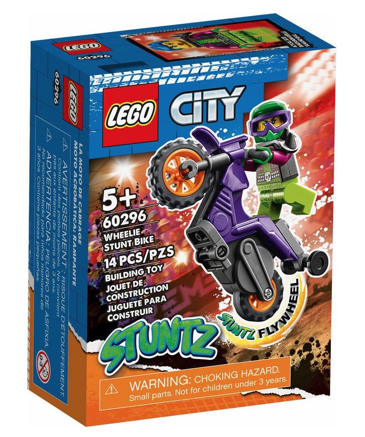 LEGO CITY STUNT BIKE DA IMPENNATA 60296