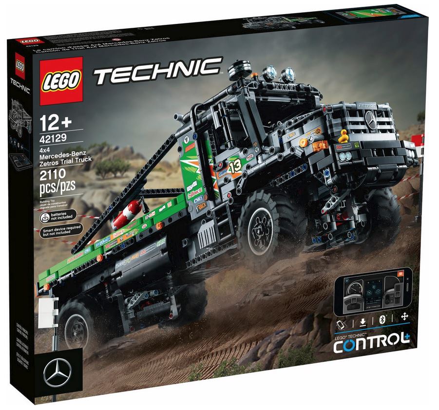 LEGO TECHNIC CAMION FUORISTRADA 4X4 MERCEDES BENZ ZETROS 42129